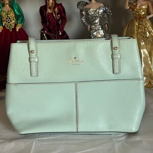 Kate Spade Mint Green Tote Bag